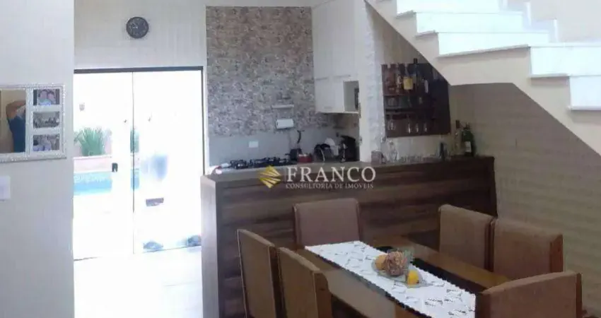 Sobrado com 2 dormitórios à venda, 179 m² - Condomínio Residencial Tecoara - Taubaté/SP