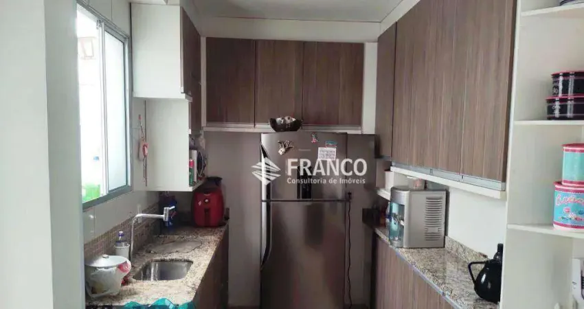 Apartamento com 2 dormitórios à venda, 46 m² - parque senhor do bonfim - taubaté/sp