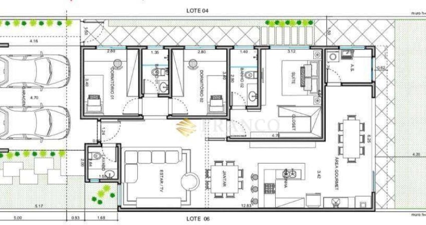 Casa à venda, 152 m² por R$ 905.000,00 - Residencial Barão de Tremembé - Tremembé/SP