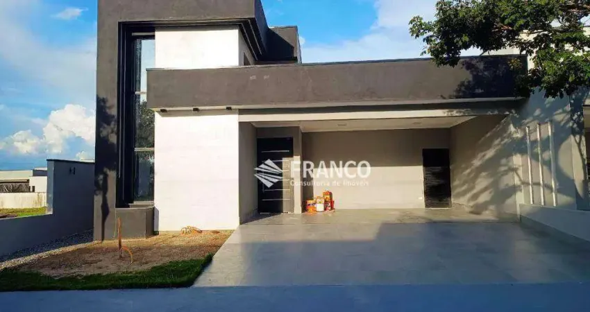 Casa com 3 dormitórios à venda, 180 m² - Condomínio Residencial Tecoara - Taubaté/SP