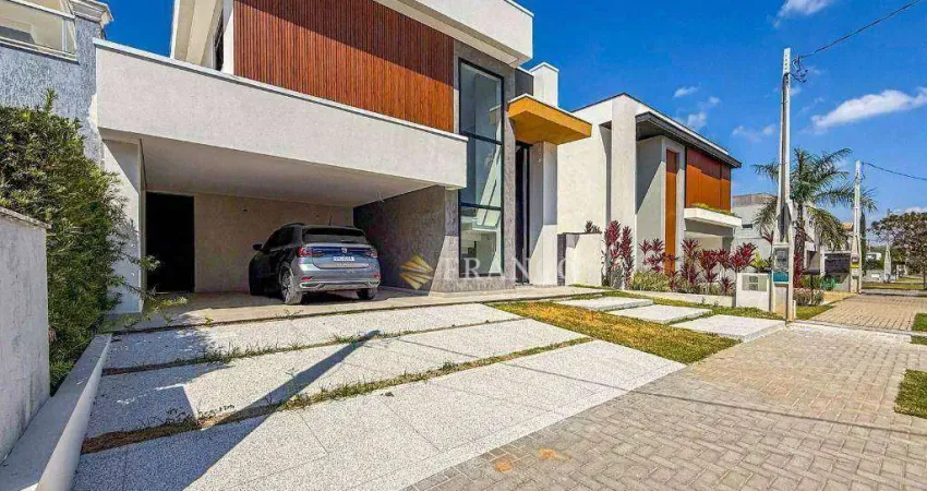 Sobrado com 4 dormitórios à venda, 357,20m² - condomínio residencial green park - taubaté/sp