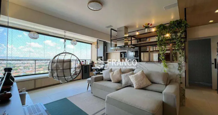 Apartamento com 3 dormitórios à venda, 114 m² por r$ 980.000,00 - edifício renaissance - taubaté/sp