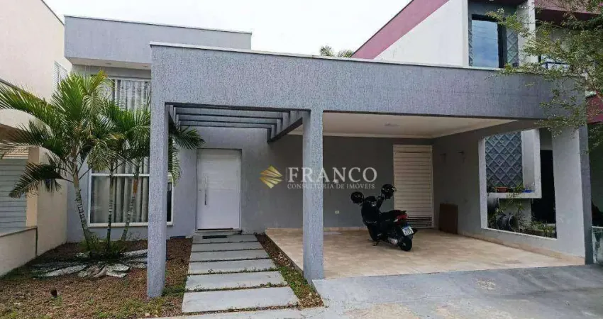 Casa com 3 dormitórios para alugar, 176 m² - condomínio residencial tecoara - taubaté/sp