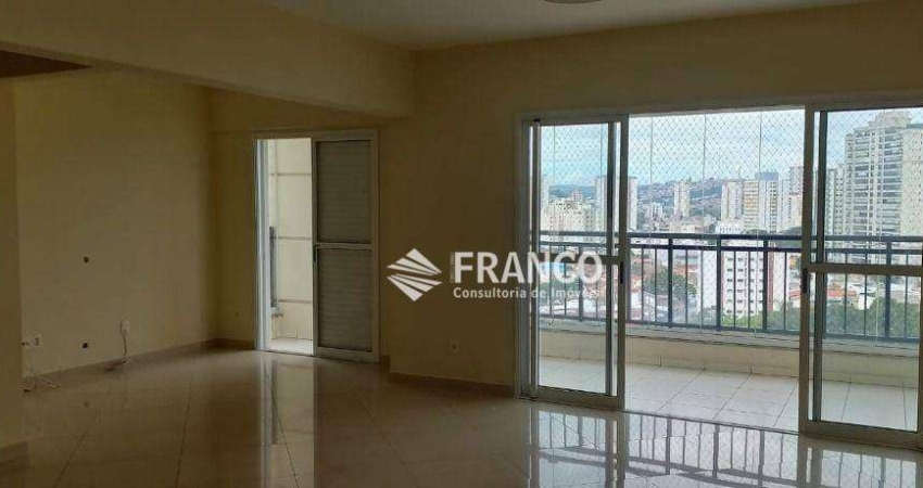 Apartamento para alugar, 136 m² por R$ 4.618,00/mês - Centro - Taubaté/SP