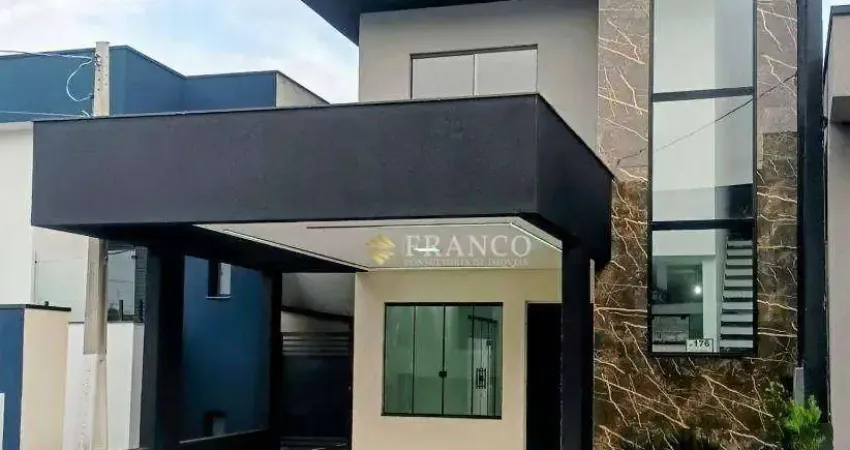 Sobrado com 3 dormitórios à venda, 169 m² - condomínio recanto tropical - taubaté/sp