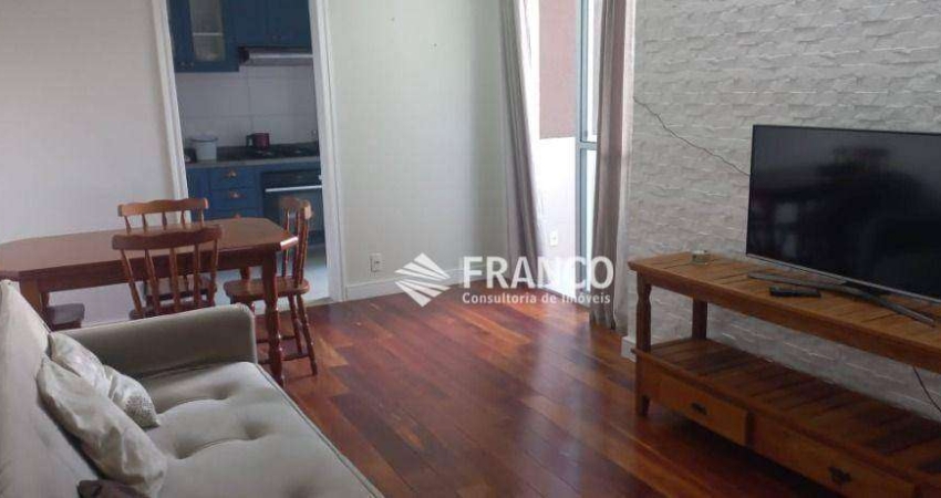Apartamento com 2 dormitórios à venda, 54 m² - Rancho Grande - Tremembé/SP