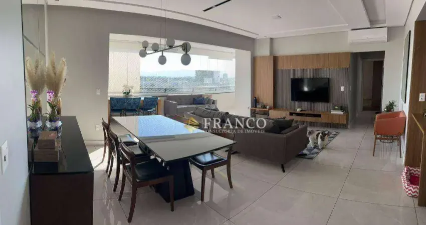Apartamento com 3 dormitórios à venda, 142 m² - Edifício Grand Terrace - Taubaté/SP