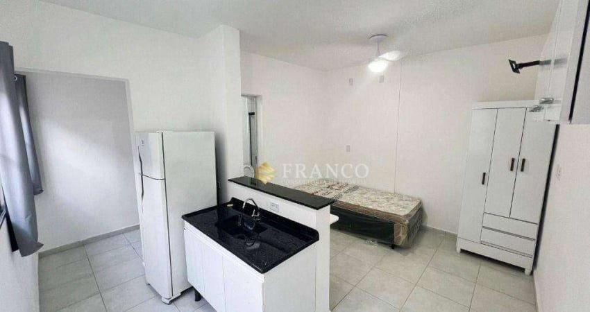 Kitnet com 1 dormitório para alugar, 20 m² - Independência - Taubaté/SP