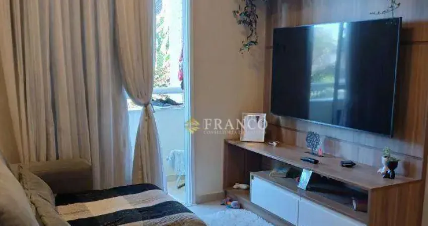 Apartamento com 2 dormitórios à venda, 68 m² - Parque São Luís - Taubaté/SP