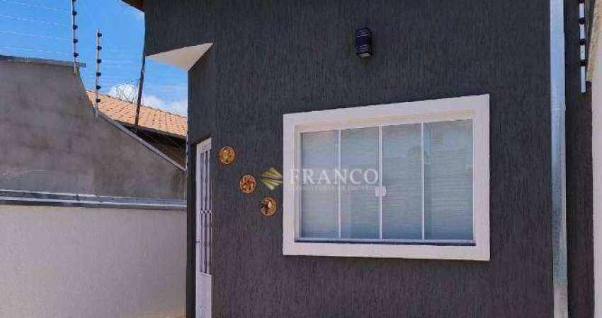 Casa com 2 dormitórios à venda, 70 m² - Jardim Continental 3 - Taubaté/SP