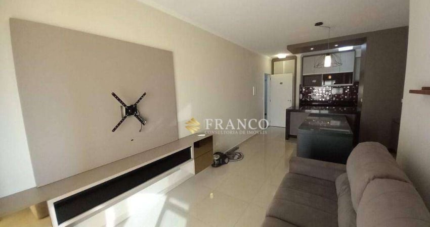Apartamento com 3 dormitórios para alugar, 82 m² por R$ 3.746,44/mês - Vila Jaboticabeira - Taubaté/SP