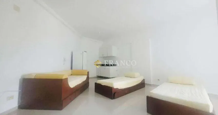 Kitnet com 1 dormitório para alugar, 31 m² por R$ 1.569,31/mês - Centro - Taubaté/SP