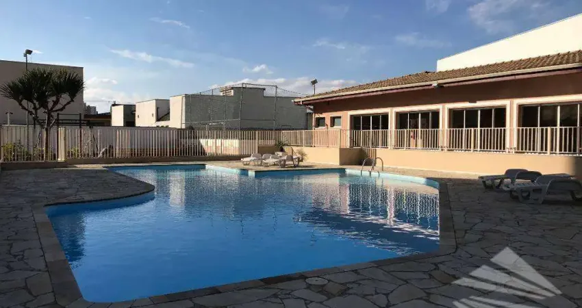 Apartamento com 2 dormitórios para alugar, 57 m² - independência - taubaté/sp