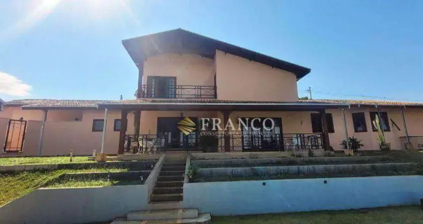 Sobrado com 4 dormitórios à venda, 430 m² - chácaras cataguá - taubaté/sp