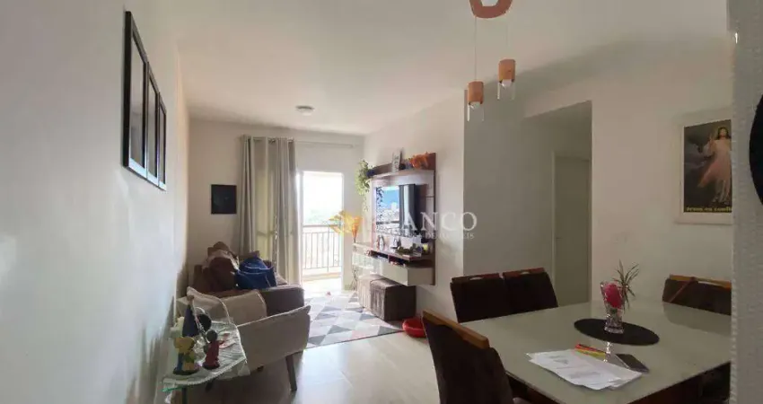 Apartamento com 3 dormitórios à venda, 82 m² - residencial cyan boulevard das águas - taubaté/sp