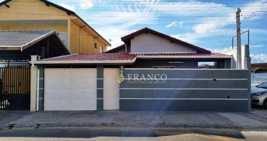 Casa com 3 dormitórios à venda, 138 m² - parque das fontes - tremembé/sp