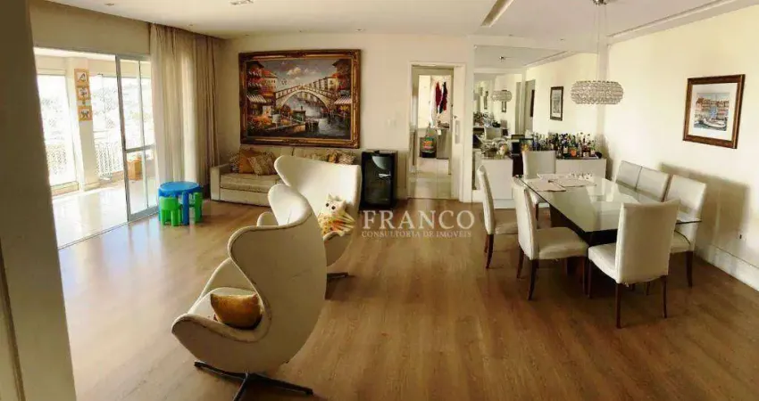 Apartamento com 3 dormitórios para alugar, 176 m² - jardim das nações - taubaté/sp