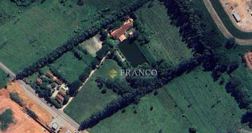 Área ampla e bem localizada à venda, 55.097,65m² - residencial estoril - taubaté/sp