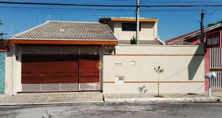 Sobrado com 4 dormitórios à venda, 200 m² - flor do vale - tremembé/sp