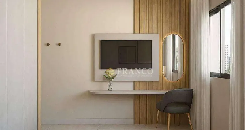 Apartamento com 2 dormitórios à venda, 64 m² - residencial portal da mantiqueira - taubaté/sp