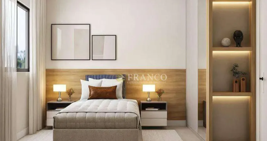 Apartamento com 2 dormitórios à venda, 64 m² - residencial portal da mantiqueira - taubaté/sp