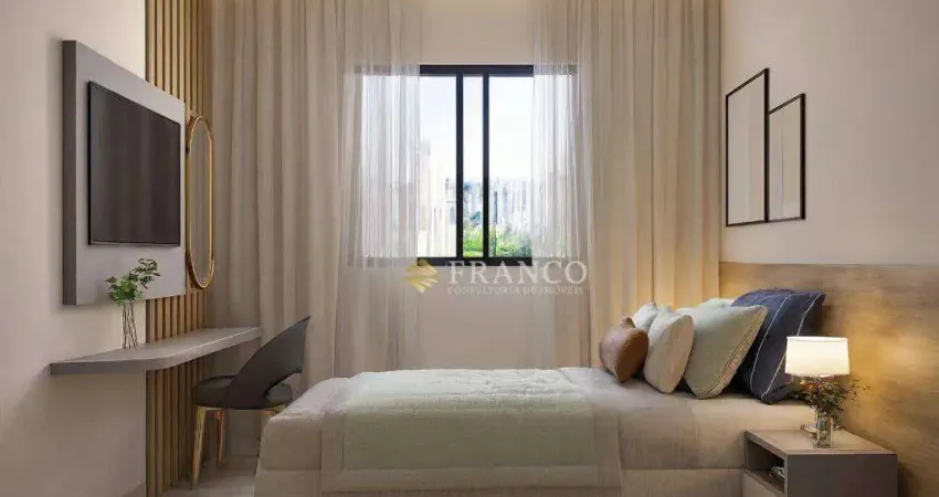 Apartamento com 2 dormitórios à venda, 64 m² - residencial portal da mantiqueira - taubaté/sp