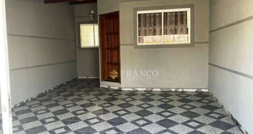 Casa com 2 dormitórios à venda, 68 m² - residencial estoril - taubaté/sp