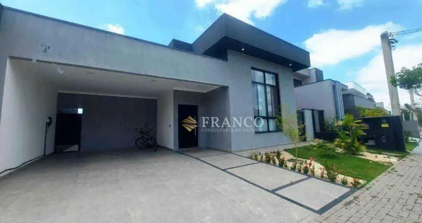 Casa com 3 dormitórios para alugar, 190m² - condomínio ouro ville - taubaté/sp