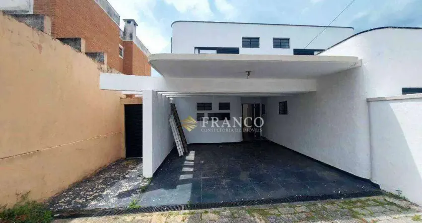 Sobrado com 3 dormitórios para alugar, 223m² - quiririm - taubaté/sp