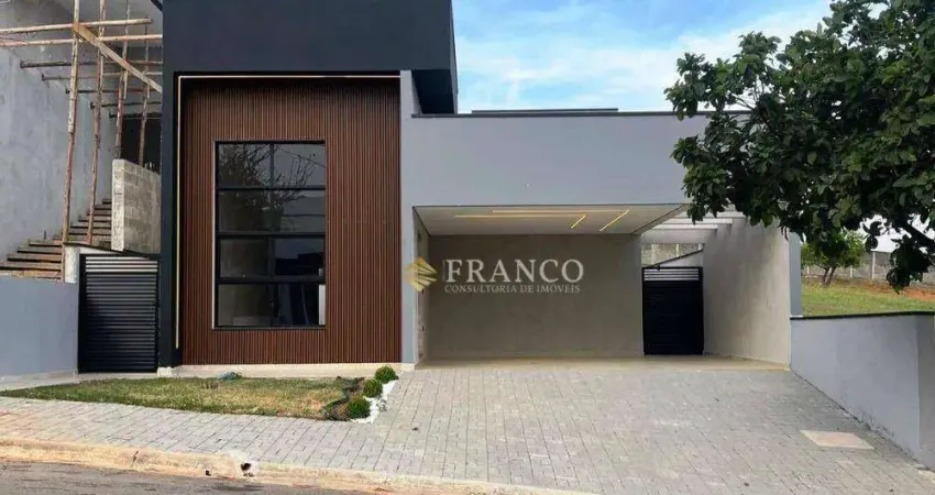 Casa com 3 dormitórios à venda, 142m² - condomínio cataguá way sul - taubaté/sp