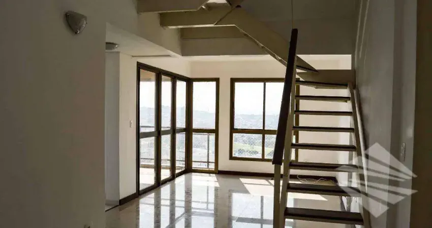 Cobertura com 3 dormitórios, 169 m² - venda ou aluguel - vila jaboticabeira - taubaté/sp