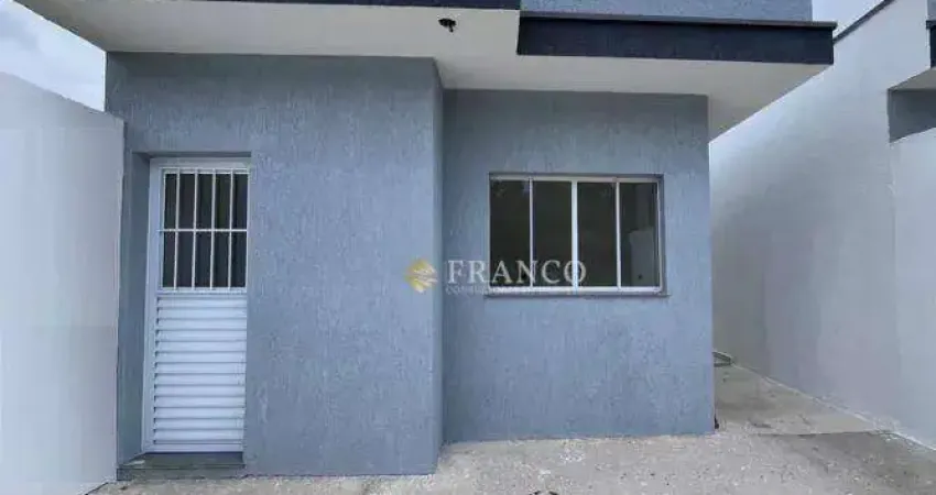 Casa com 2 dormitórios à venda, 75,82m² - residencial estoril - taubaté/sp