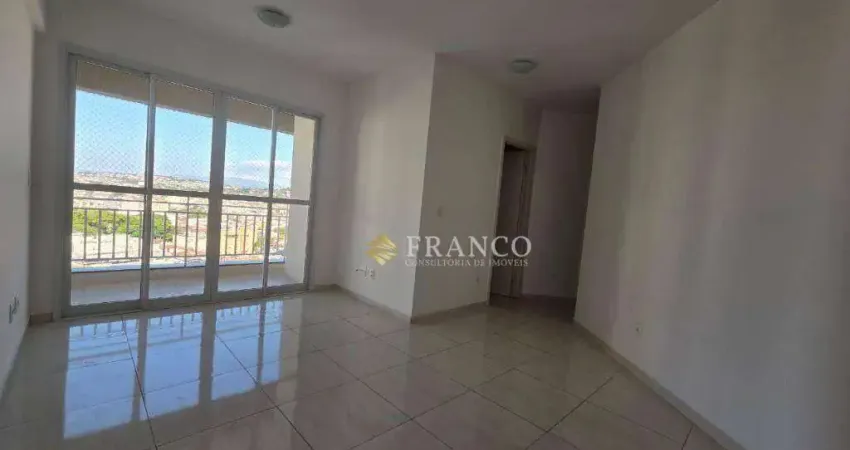 Apartamento com 3 dormitórios para alugar, 67 m² - edifício mob - taubaté/sp