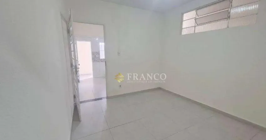 Kitnet tipo edícula com 1 dormitório para alugar, 50 m² - centro - taubaté/sp