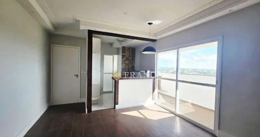 Apartamento com 2 dormitórios à venda, 74 m² - barranco - taubaté/sp