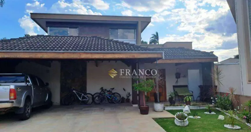 Sobrado com 3 dormitórios à venda, 373,13m² - condomínio residencial jatobá - tremembé/sp