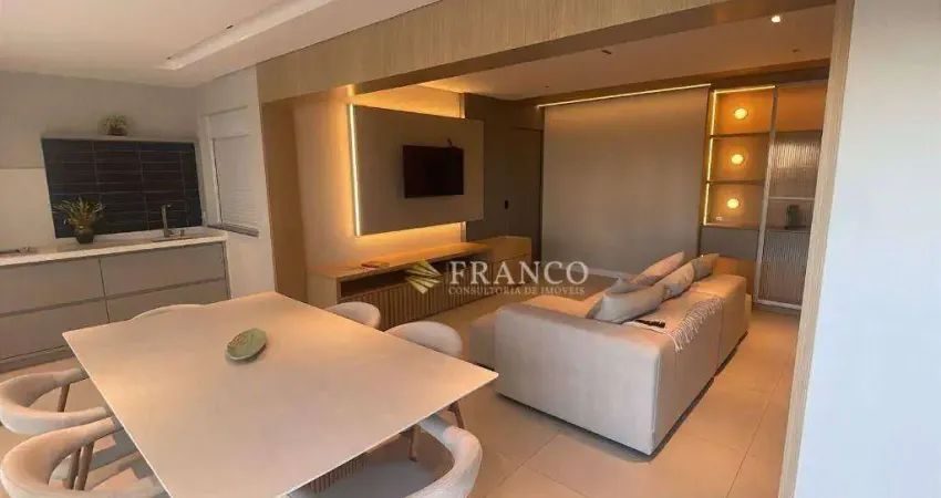 Apartamento com 2 dormitórios à venda, 108 m² - edifício syrah - taubaté/sp