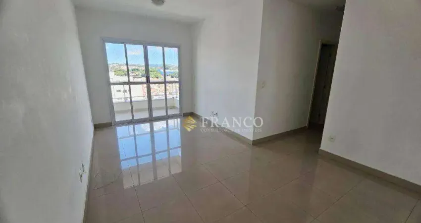 Apartamento com 2 dormitórios para alugar, 64 m² - edifício santorini - taubaté/sp
