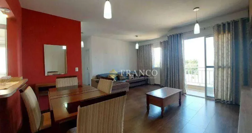 Apartamento com 2 dormitórios à venda, 73 m² - edifício torres do vale - taubaté/sp