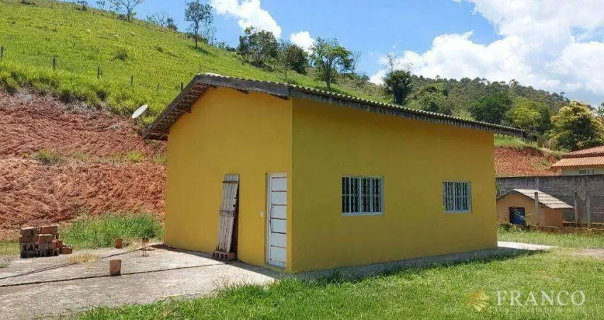 Chácara com 1 dormitório à venda, 1700 m² - Registro - Taubaté/SP