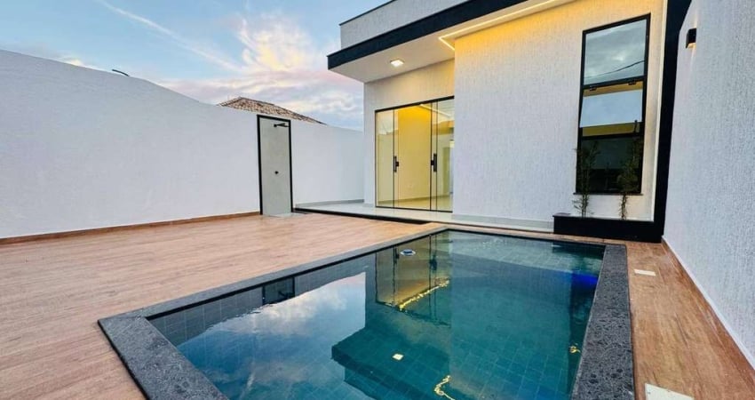 Casa Linear em fino acabamento 2 quartos (1 suíte) Jardim Peró, Cabo Frio