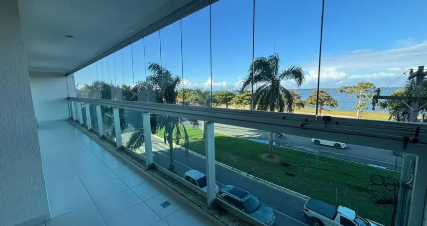 Apartamento de frente para orla com 3 quartos no Parque Hotel - Araruama/RJ