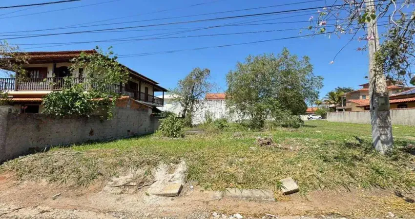 Terreno plano de 315m² em condomínio para venda, araruama/rj