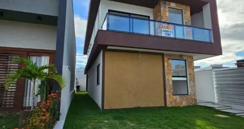 Casa em condomínio para venda em camaçari, catu de abrantes (abrantes), 4 dormitórios, 4 suítes, 4 banheiros, 2 vagas