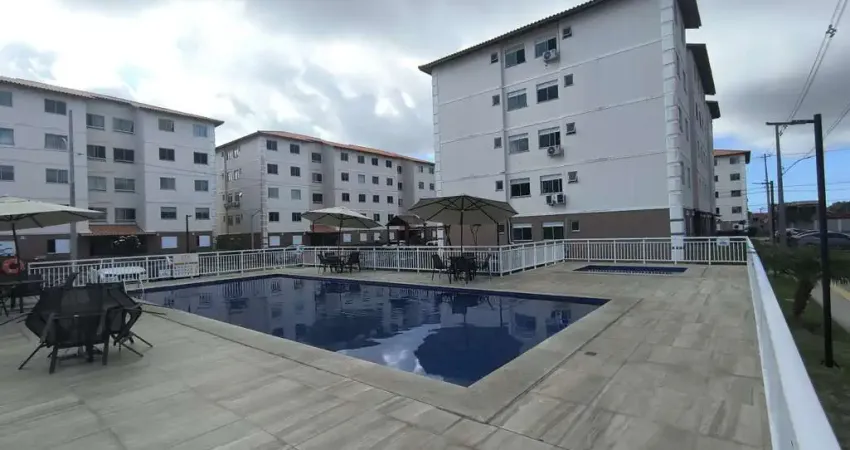 Apartamento para venda em camaçari, abrantes, 2 dormitórios, 1 suíte, 2 banheiros, 1 vaga