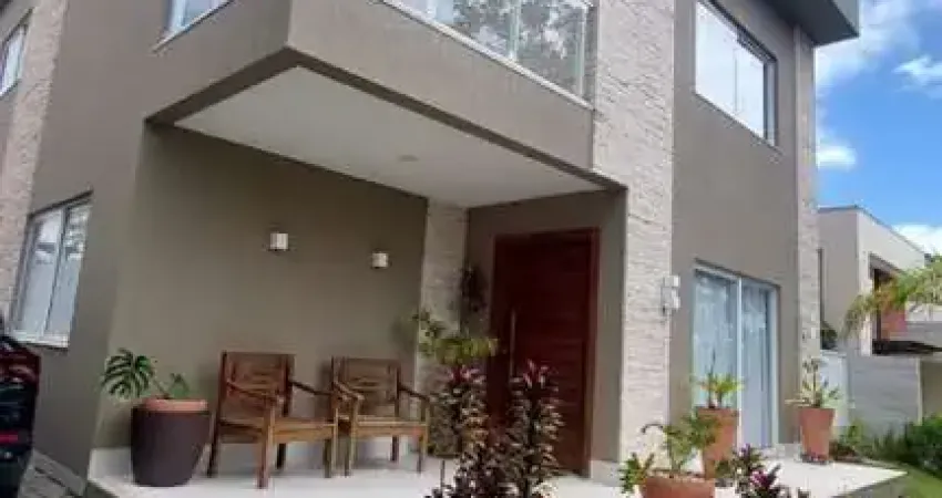 Casa em condomínio para venda em camaçari, alphaville (abrantes), 4 dormitórios, 4 suítes, 5 banheiros, 5 vagas