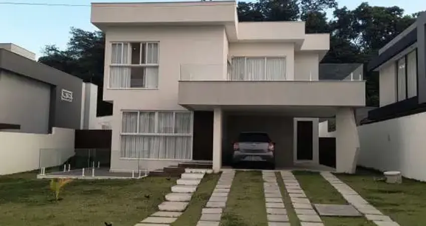 Casa em condomínio para venda em camaçari, alphaville (abrantes), 4 dormitórios, 2 suítes, 5 banheiros, 3 vagas