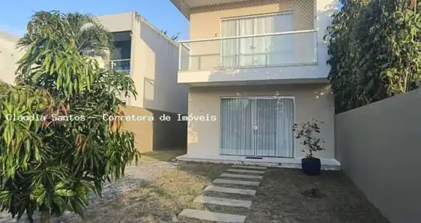 Casa em condomínio para venda em camaçari, catu de abrantes (abrantes), 4 dormitórios, 1 suíte, 3 banheiros, 2 vagas