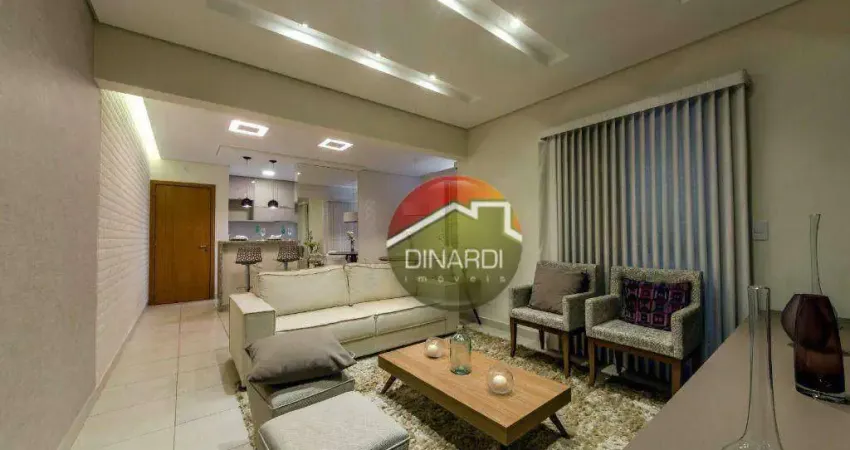 Apartamento com 3 dormitórios à venda, 81 m² por R$ 410.000,00 - Vila Tibério - Ribeirão Preto/SP