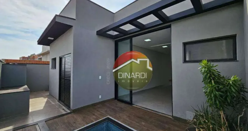 Casa com 3 dormitórios à venda, 160 m² por R$ 910.000,00 - Portal Aroeira - Ribeirão Preto/SP